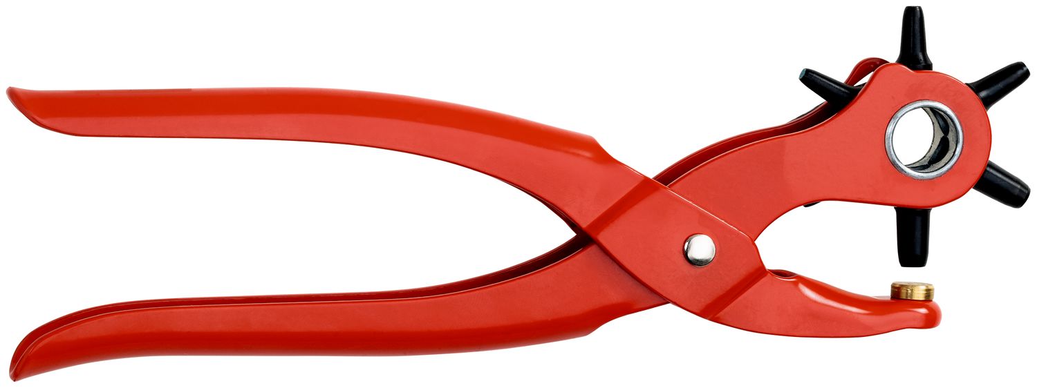 Revolving punch pliers 2 - 5 mm, powder-coated thumbnail 2