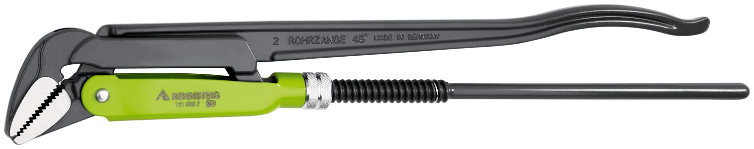 RENNSTEIG offset pipe wrench 45° 2 inch