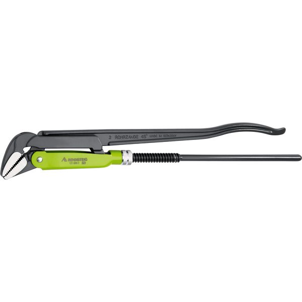 RENNSTEIG Offset Pipe Wrench, 45° jaws