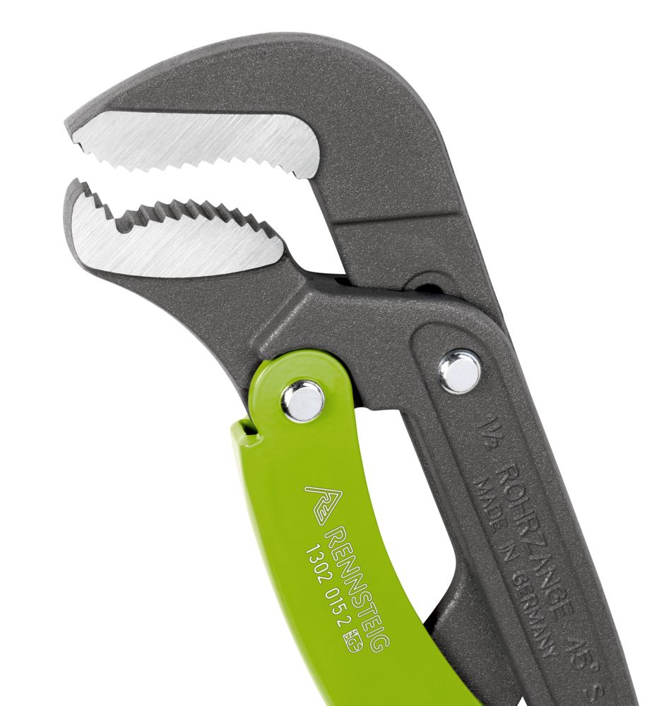 Pipe wrench S-jaws with quick adjustment 1 inch thumbnail 6