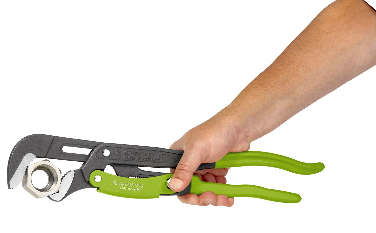 Pipe wrench S-jaws with quick adjustment 1 inch thumbnail 8