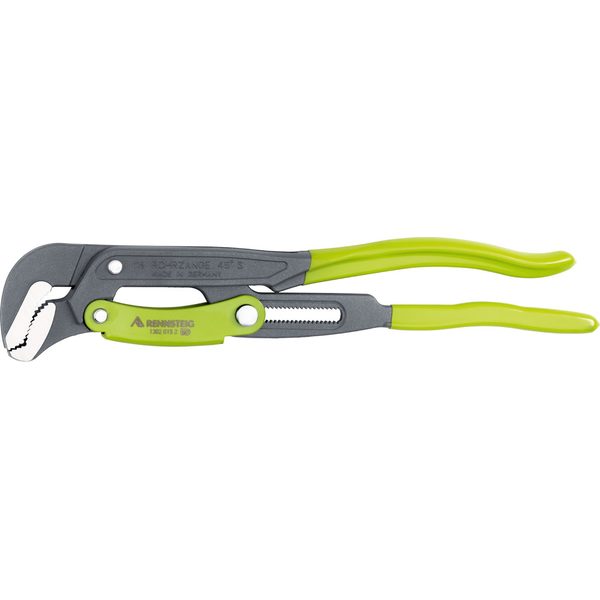 Pipe Wrench, S-jaws with quick adjustment