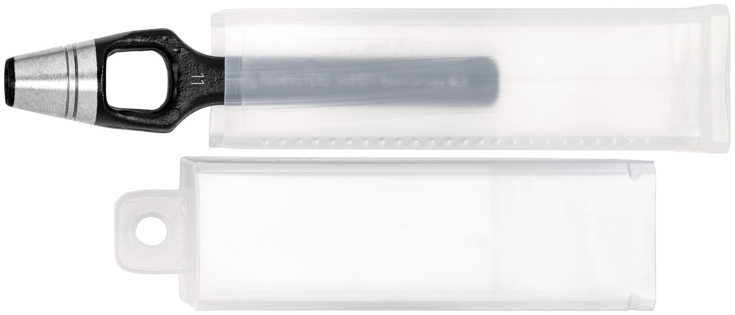 Đục lỗ gioăng Ø 11 mm chuẩn DIN 7200 A, Rennsteig 140 011 0 SB có hộp đựng bằng nhựa