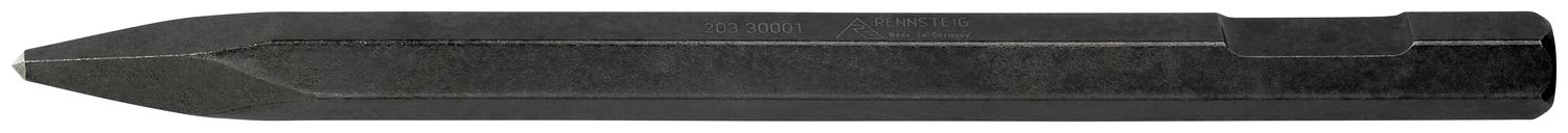 Pointed chisel for electric hammers hexagonal 19 mm, 400 mm