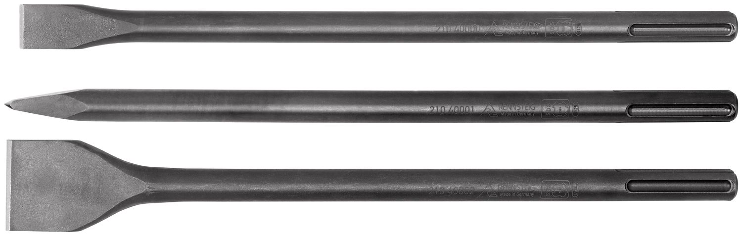 Bộ mũi đục cho máy khoan điện chuôi  SDS max gồm 3 chi tiết thumbnail 5