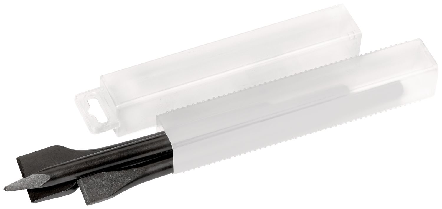 Chisel set for electric hammers SDS plus (3-piece) DIY, flat cold chisel, pointed chisel, spade chisel thumbnail 2