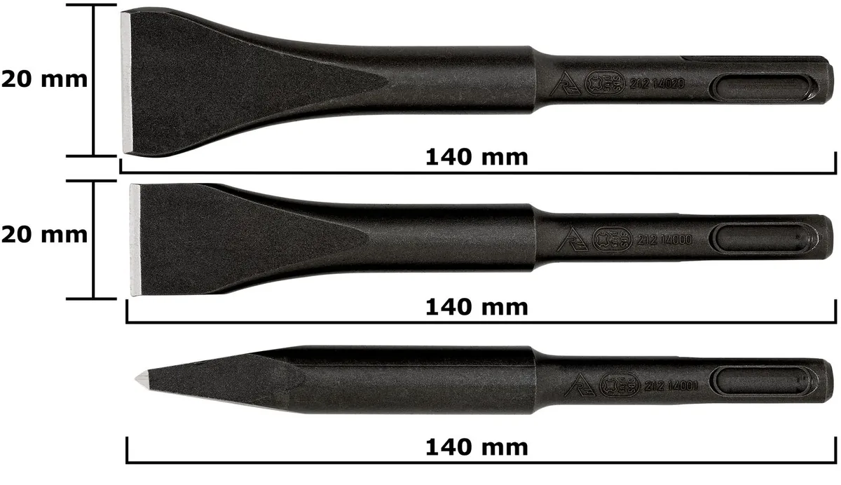 PCS-Chisels for electric hammers SDS plus thumbnail 7