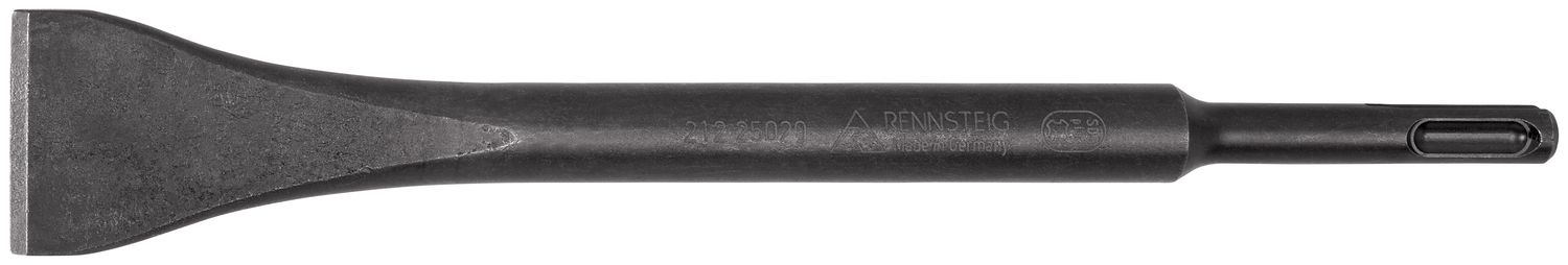 Wide flat cold chisel for electric hammers SDS plus, 40 x 250 mm