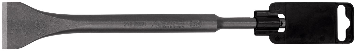 Wide flat cold chisel DIY for electric hammers SDS plus, angled, 40 x 250 mm