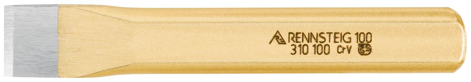 Flat cold chisel 15 x 100 mm, polished