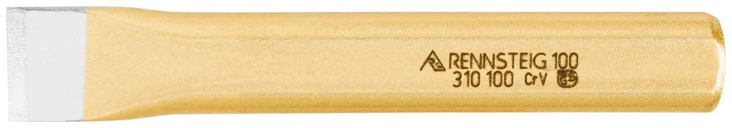 Flat cold chisel 15 x 100 mm, painted