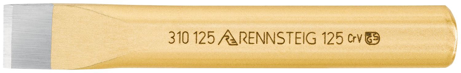 Flat cold chisel 18 x 125 mm, polished