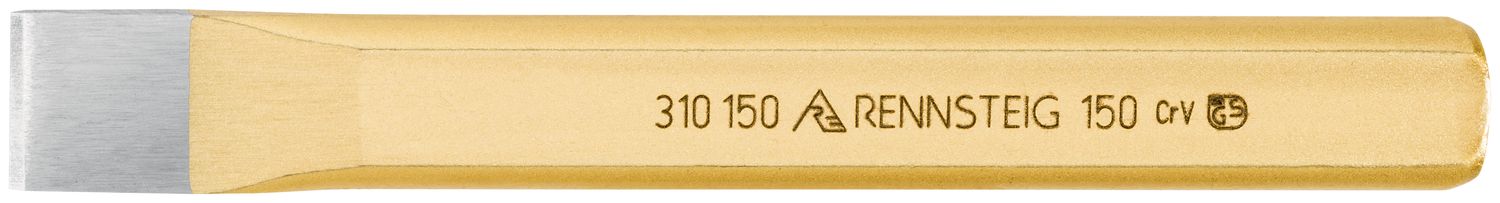 Flat cold chisel 18 x 150 mm, polished