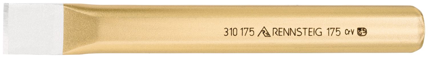 Flat cold chisel 21 x 175 mm, painted