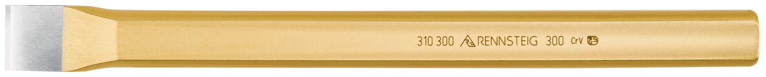 Flat cold chisel 26 x 300 mm, polished