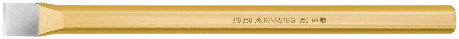 Flat cold chisel 27 x 350 mm, polished