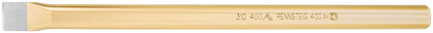 Flat cold chisel 27 x 400 mm, polished