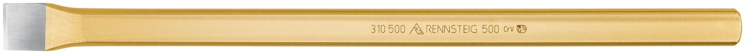 Flat cold chisel 30 x 500 mm, polished