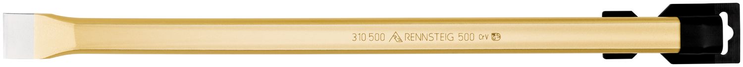 Flat cold chisel DIY 30 x 500 mm, painted