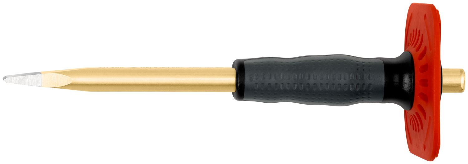 Flat cold chisel with handguard 25 x 250 mm, polished thumbnail 3