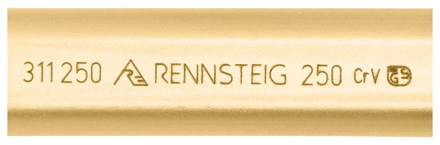 Flat cold chisel with handguard 25 x 250 mm, polished thumbnail 6