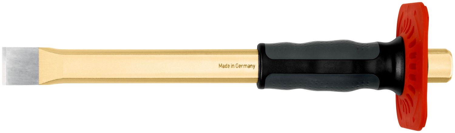 Flat cold chisel with handguard 26 x 300 mm, polished thumbnail 2