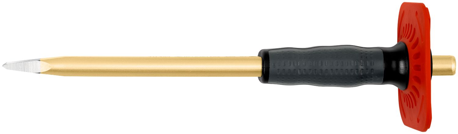 Flat cold chisel with handguard 26 x 300 mm, polished thumbnail 3