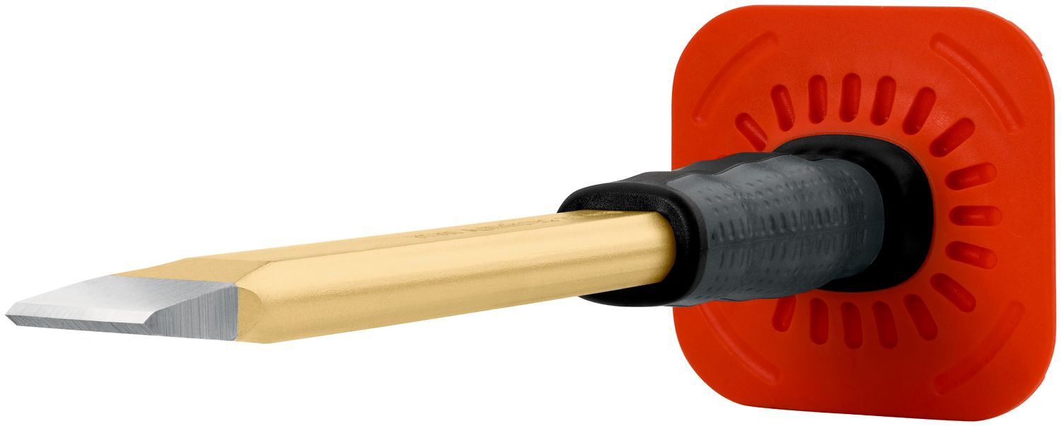 Flat cold chisel with handguard 26 x 300 mm, polished thumbnail 5