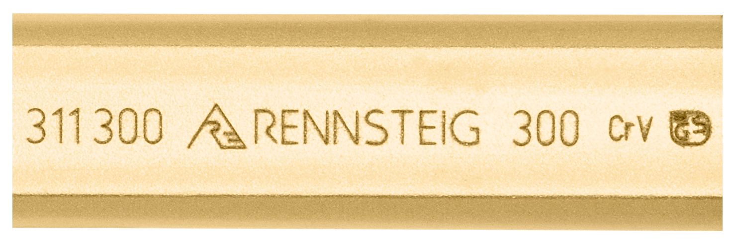 Flat cold chisel with handguard 26 x 300 mm, polished thumbnail 6