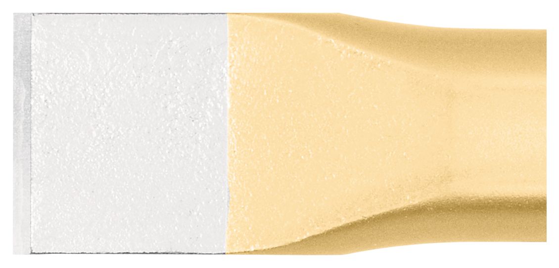 Flat cold chisel with handguard 26 x 300 mm, painted thumbnail 4