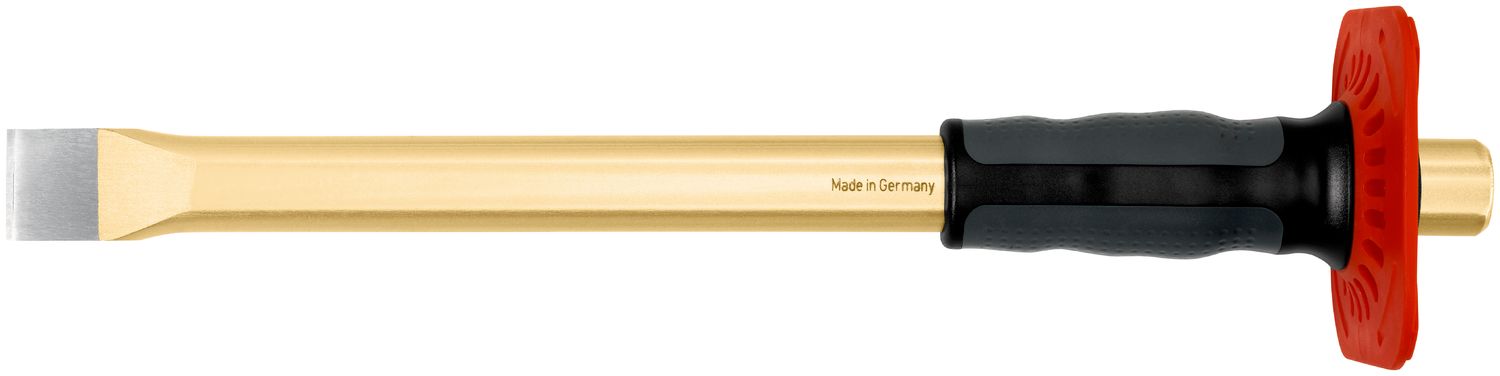 Flat cold chisel with handguard 27 x 350 mm, polished thumbnail 2