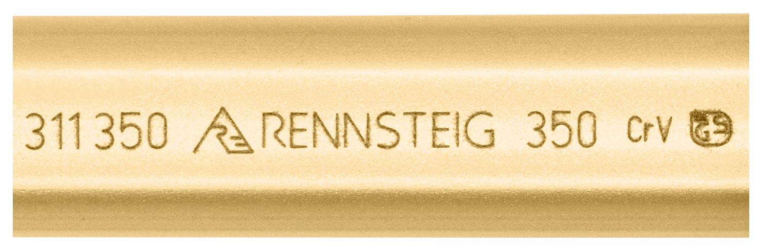 Flat cold chisel with handguard 27 x 350 mm, polished thumbnail 6