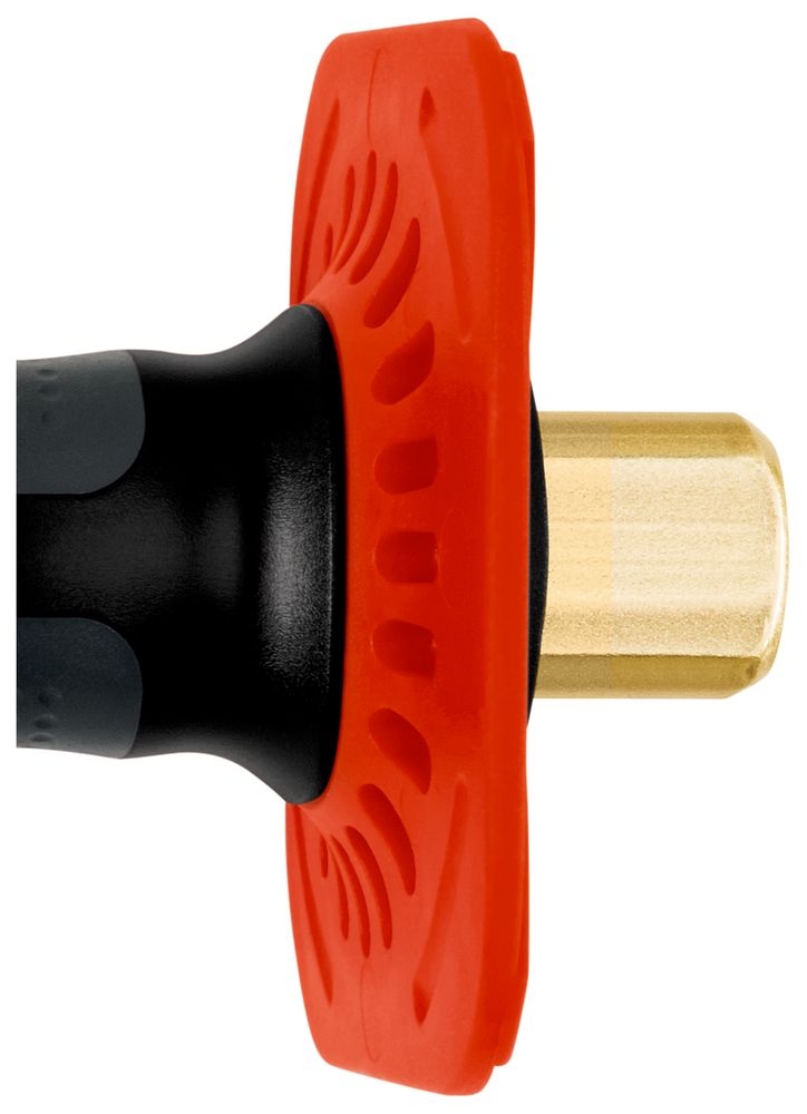 Flat cold chisel with handguard 27 x 350 mm, painted thumbnail 7