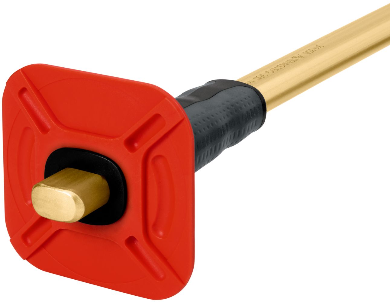 Flat cold chisel with handguard 27 x 350 mm, painted thumbnail 8