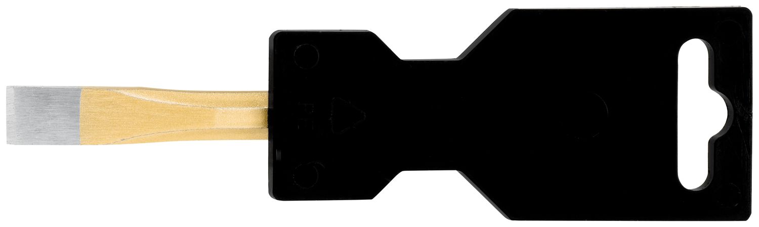 Flat cold chisel DIY 12 x 125 mm, octagonal 10 mm, polished thumbnail 2