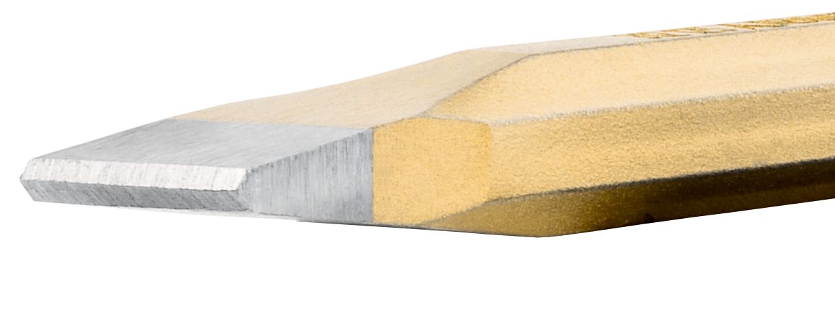 Flat cold chisel 12 x 125 mm, octagonal 10 mm, polished thumbnail 5