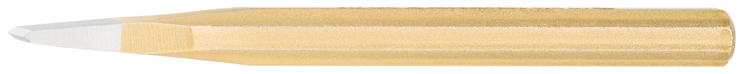Flat cold chisel 12 x 125 mm, octagonal 10 mm, painted thumbnail 3
