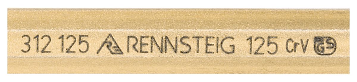 Flat cold chisel 12 x 125 mm, octagonal 10 mm, painted thumbnail 6