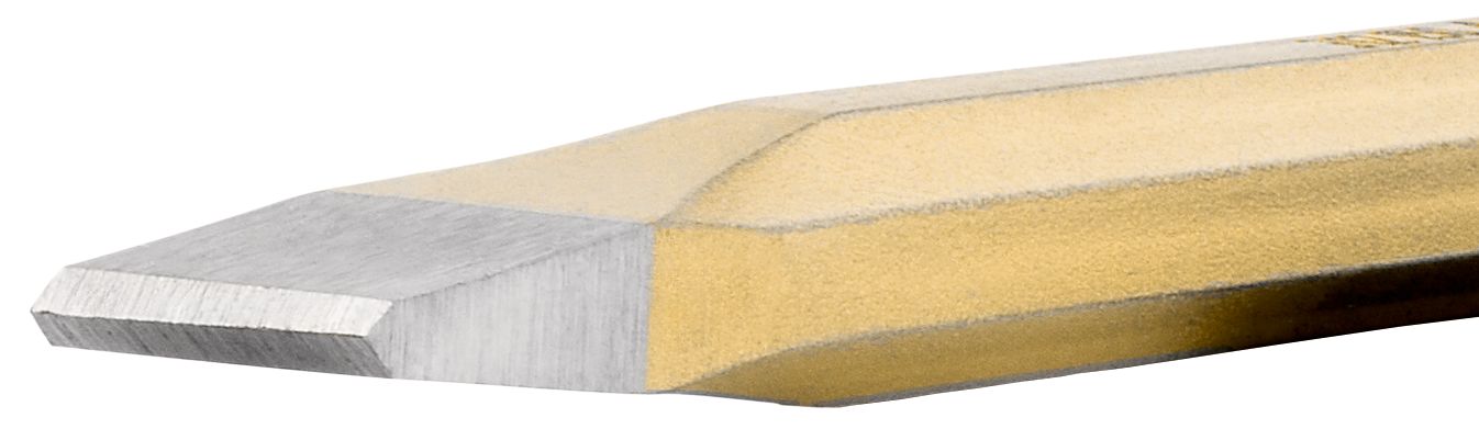 Flat cold chisel DIY 12 x 150 mm, octagonal 10 mm, polished thumbnail 5