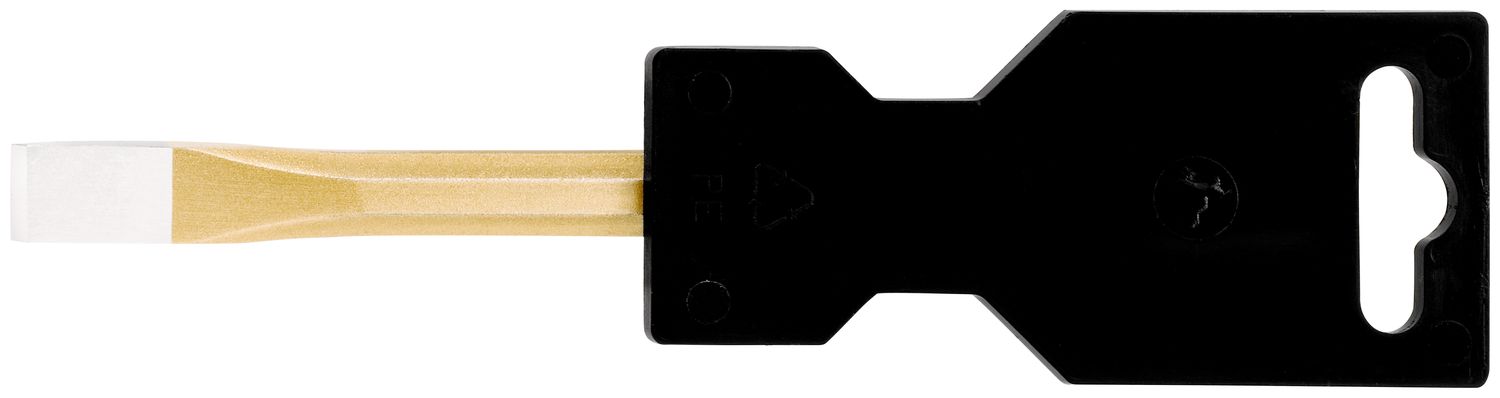 Flat cold chisel DIY 12 x 150 mm, octagonal 10 mm, painted thumbnail 2