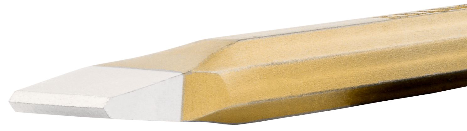 Flat cold chisel DIY 12 x 150 mm, octagonal 10 mm, painted thumbnail 5