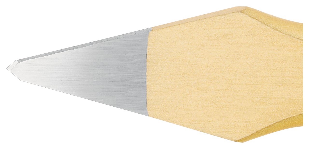 Crosscut chisel 4 x 100 mm, polished thumbnail 4