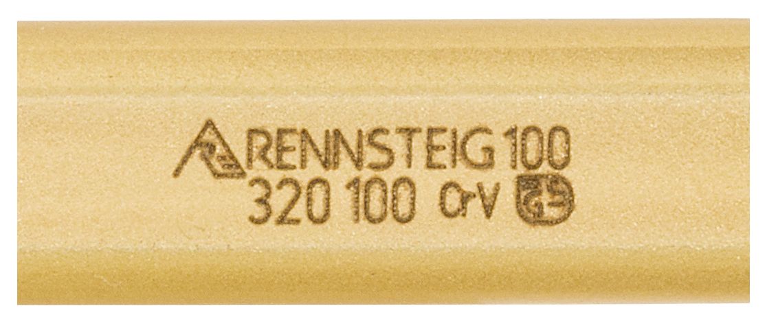 Crosscut chisel 4 x x100 mm, painted thumbnail 6