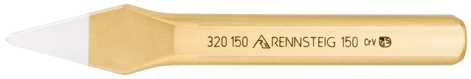 Crosscut chisel 6 x x150 mm, painted