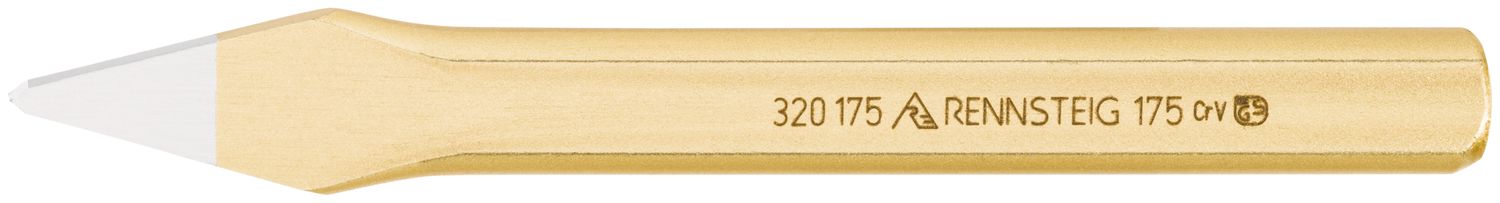 Crosscut chisel 7 x 175 mm, painted