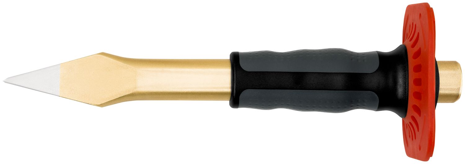 Crosscut chisel with handguard 9 x 250 mm, painted thumbnail 2