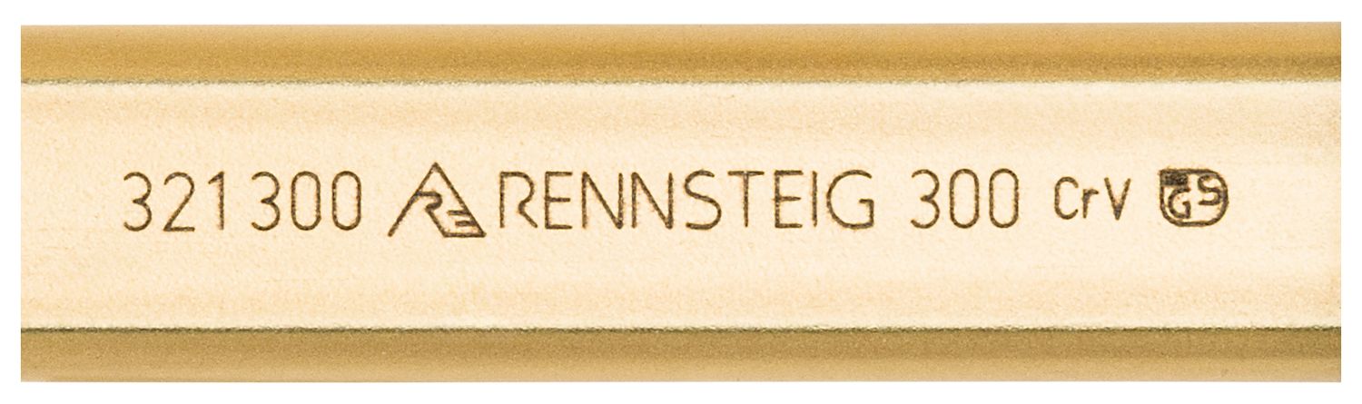 Crosscut chisel with handguard 9 x 300 mm, polished thumbnail 6