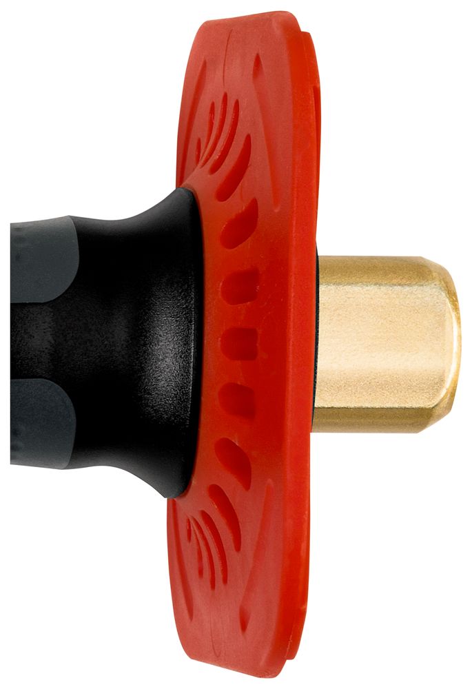 Đục ngang có tay cầm 9 x 300 mm, sơn phủ vàng, Rennsteig, an toàn, đục rãnh thumbnail 7