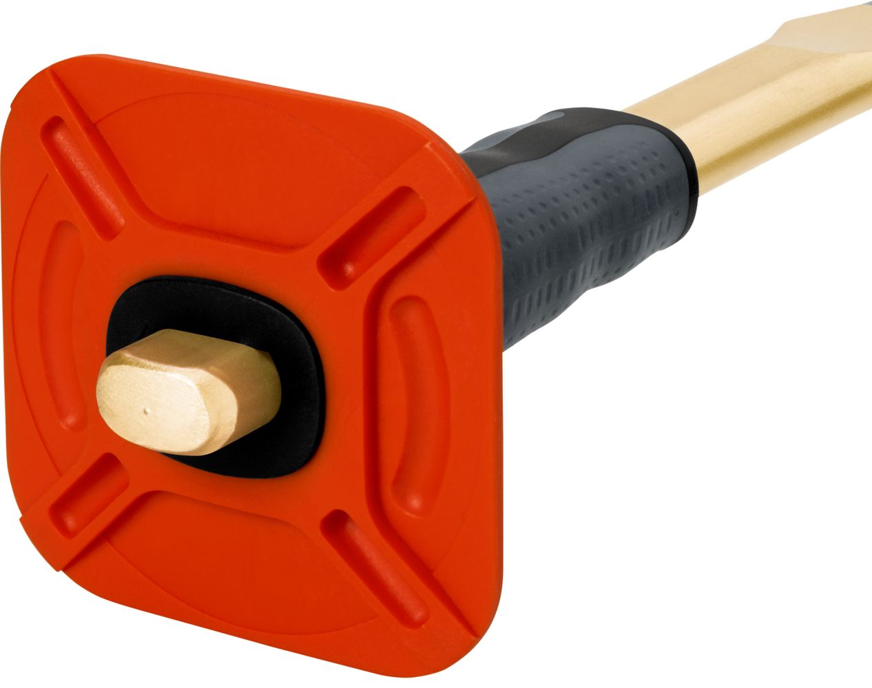 Đục ngang có tay cầm 9 x 300 mm, sơn phủ vàng, Rennsteig, an toàn, đục rãnh thumbnail 8