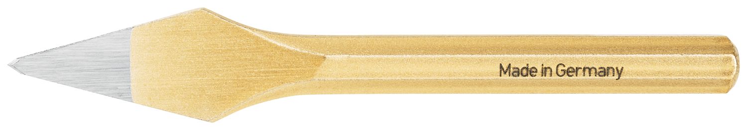 Crosscut chisel 4 x 125 mm, octagonal 10 mm, polished thumbnail 2